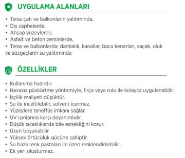 AKFİX EM350 Akrilik Su Membranı