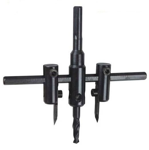TROY T 27401 Ayarlanabilir Alçıpan Delme Seti 30-120mm