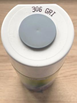AKÇALI 306 Gri Sprey Boya 400 ML (RAL 7001 )
