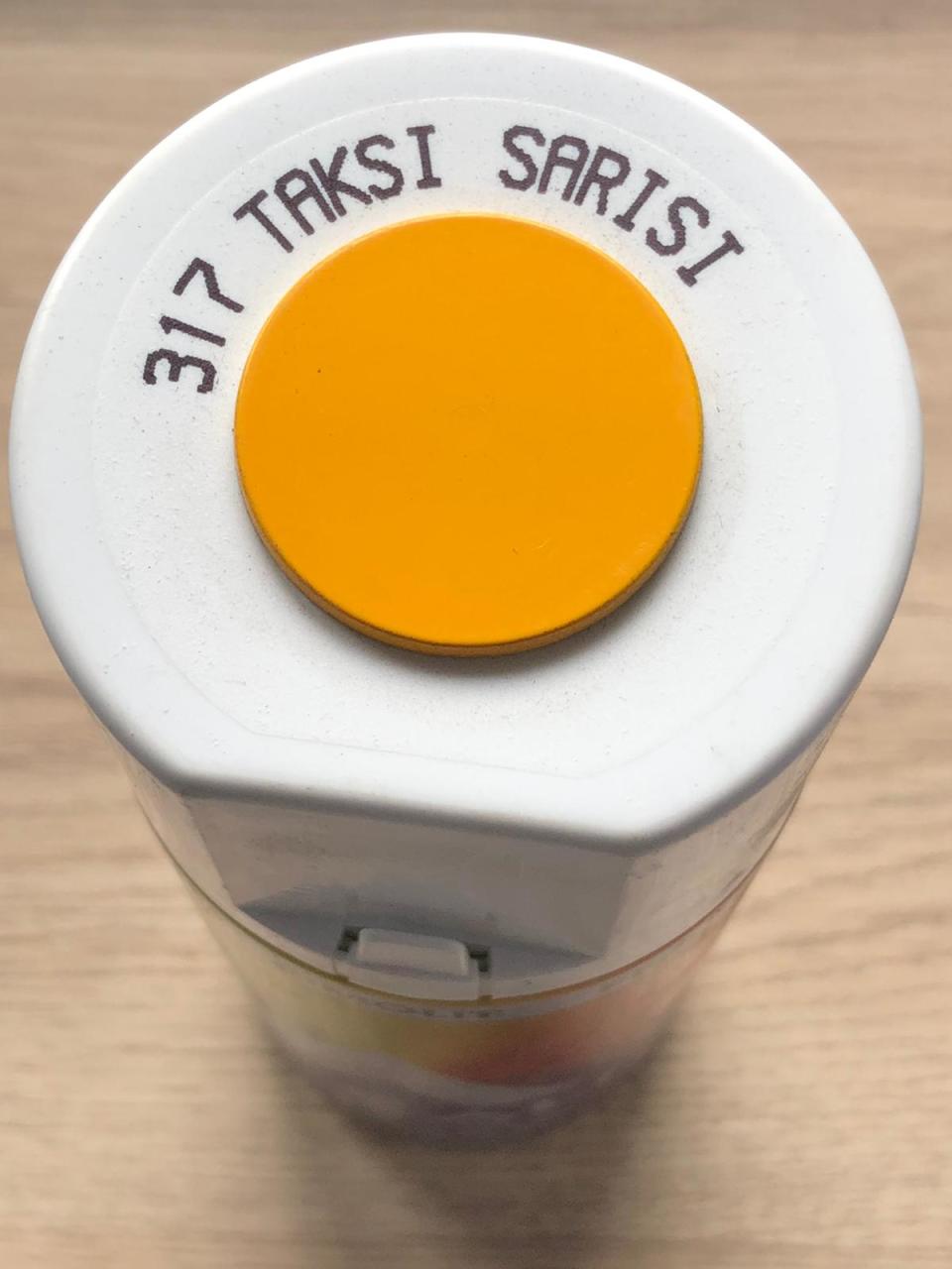 AKÇALI 317 Taksi Sarısı Sprey Boya 400 ML