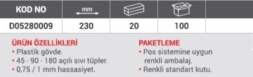 DHT Su Terazisi Mini 230 mm