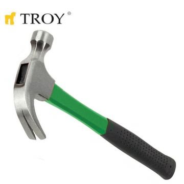 TROY T 27246 Fiberglas Saplı Çatal Çekiç 600 Gram