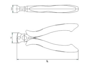 İZELTAŞ 3551 Elektronikçi Tepe Keski 125mm