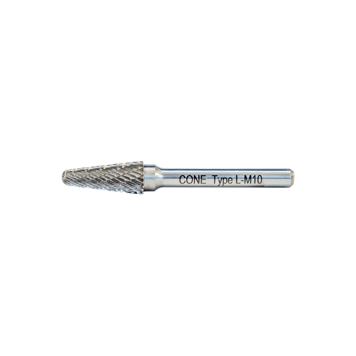 CONE L Tipi Konik Yuvarlak - Karbür Kalıpçı Frezeleri  10mm