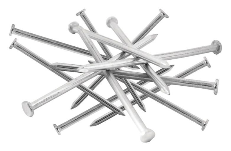 5x70mm Beyaz Çizgili Çelik Çivi (100 Adet)