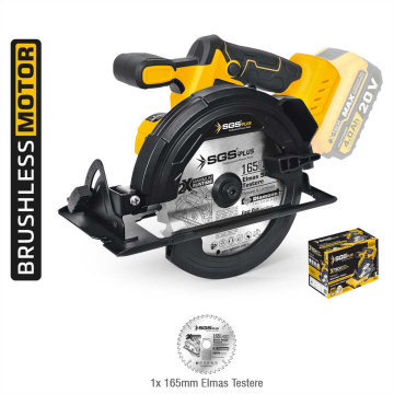 SGS5541B - AKÜSÜZ 20 Volt 4 Amper 165mm Akülü Sunta Kesme Makinası