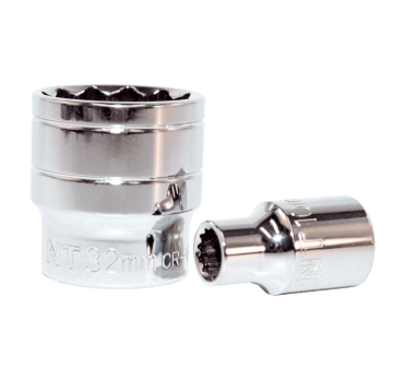 1/2inç 12 Köşe CrV Lokmalar 14mm