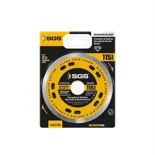 PROFESYONEL PORSELEN KESİCİ ULTRA İNCE 115x1.1 mm