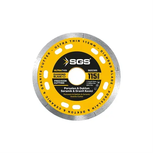 PROFESYONEL PORSELEN KESİCİ ULTRA İNCE 115x1.1 mm
