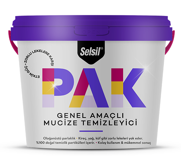 SELSİL Pak Genel Amaçlı Mucize Temizliyici 500 Gram - 12 ADET
