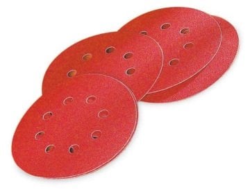 SGS Cırtlı Zımpara Alüminyum Oksit 6 Delikli 150mm - (100 Adet Fiyatı)