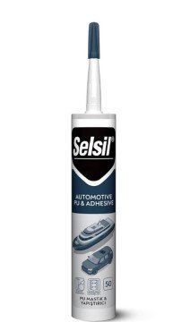 SELSİL PU Mastik 50 SHA (Poliüretan Mastik) 300ml - 25 ADET