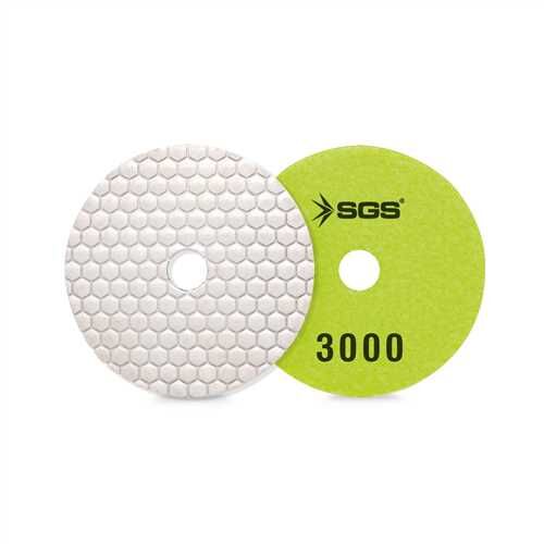 ELMAS POLİSAJ PEDİ 100 MM 3000 KUM KURU-DRY