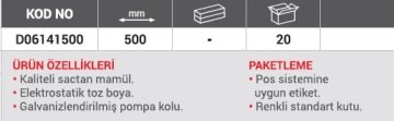 DHT Gres Pompası 500 Cc