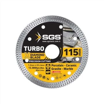 TURBO ELMAS HASSAS KESİCİ (115*1,2 MM)