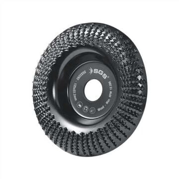 AHŞAP İŞLEME TAŞLAMA DİSKİ KAVİSLİ 125MM*22,22MM