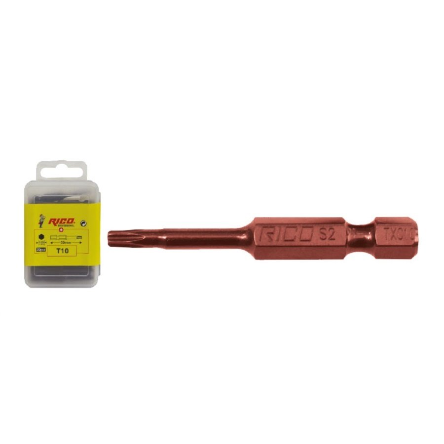 RİCO 1/4'' Torx Bits Uç  50mm Kaplamalı