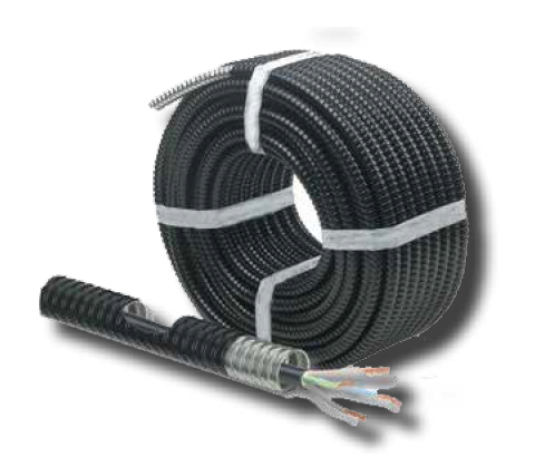 PVC İzoleli Çelik Spiral Borular
