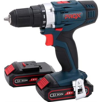 PROX Profesyonel Çift Akülü Vidalama 18 Volt / Çantalı
