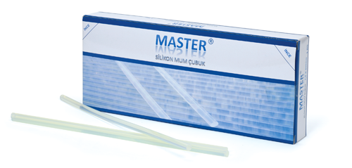 MASTER 2 KG Kalın Mum Silikon Çubuk  11mm x 30cm