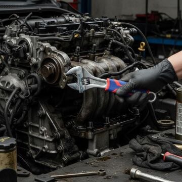 WORKPRO WP272010 150mm Cr-V Profesyonel Kurbağacık Anahtar