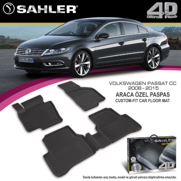 Passat CC 2008-2015 Arası 4.5D Havuzlu Araba Paspası Sahler