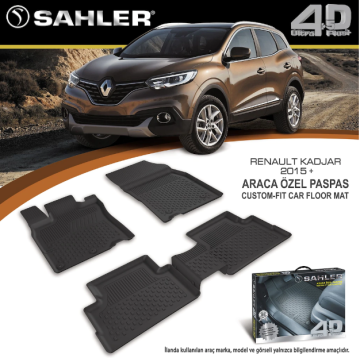 Renault Kadjar 2014- Sonrası 4.5D Havuzlu Araba Paspası Sahler