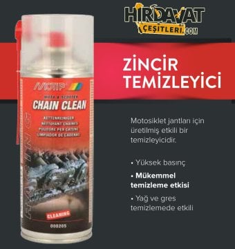 MOTİP Motosiklet Zincir Yağlama Bakım Spreyi 400 ML