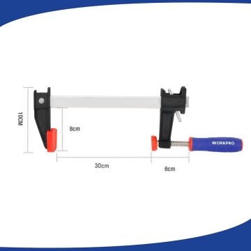WORKPRO WP232031 30cm Döküm Profesyonel Marangoz İşkence