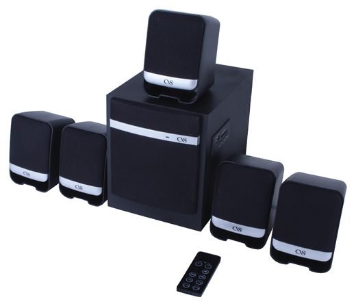 CVS 5+1 USB + SD Kart Okuyuculu Speaker