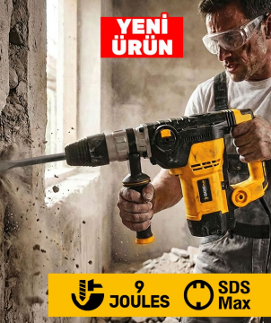 SGS5188 - SDS Max 9 Kg Hilti Kırıcı Delici Matkap 40mm - 1250 Watt - 9 Joule