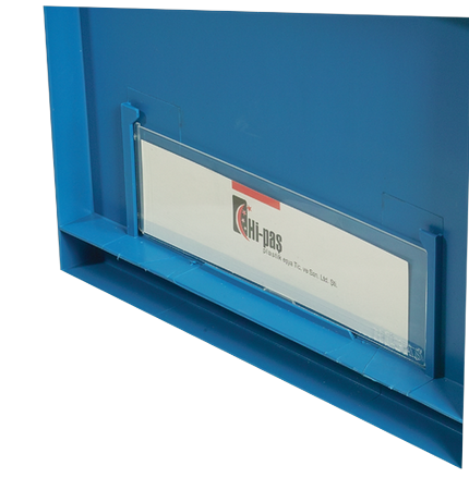 HİPAŞ HP-100 Şeffaf Kanban etiketlik