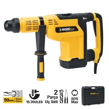 SGS5189 - SDS Max 11 Kg Hilti Kırıcı Delici Matkap 50mm - 1500 Watt - 15 Joule
