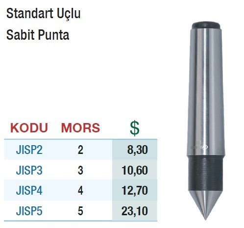 GERLİNGER Sabit Puntalar ( Normal Uç ) 4 Mors