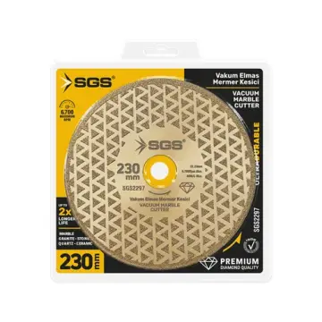 SGS2297 - VAKUM ELMAS MERMER KESİCİ 230MM