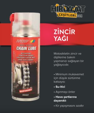 MOTİP Motosiklet Zincir Yağı Yağlama Sprey 400 ML