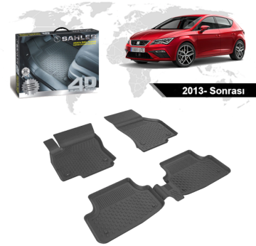 Seat Leon 2013- Sonrası 4.5D Havuzlu Araba Paspası Sahler