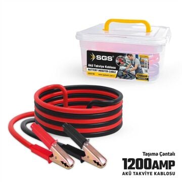 SGS2166 - 1200 Amper Akü Takviye Kablosu 2.3 Metre