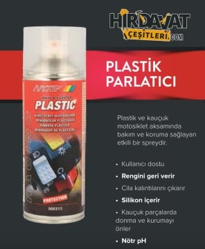 MOTİP Motosiklet Parlatıcı ve Koruyucu Sprey 400 ML