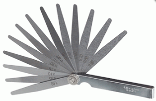 DW Filler Çakısı Sentil Aralık Ölçme 20 Yaprak