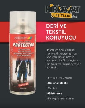MOTİP Motosiklet Deri Tekstil Koruyucu Sprey 400 ML