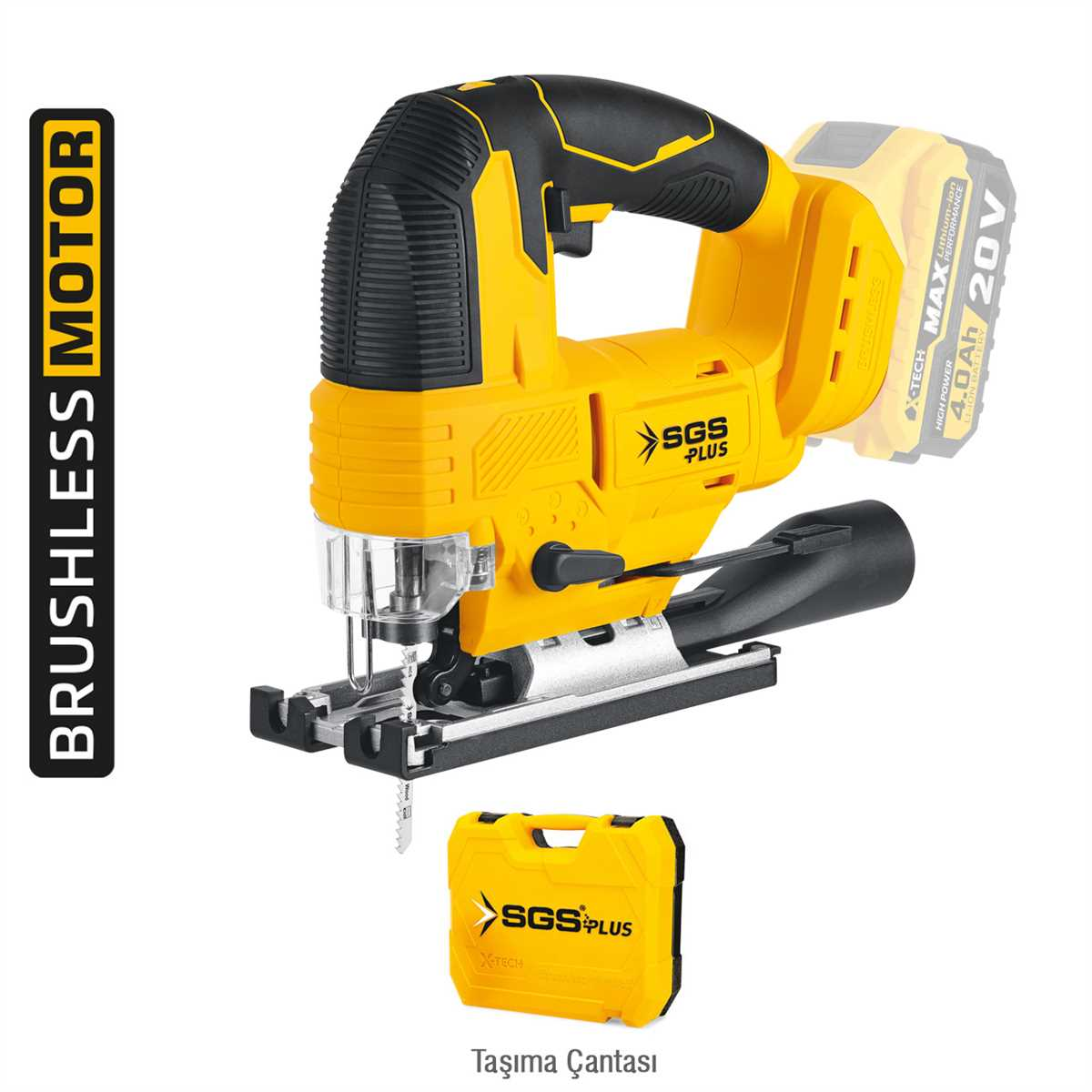 SGS5545B - AKÜSÜZ 20 Volt 4 Amper Dekupaj Makinesi