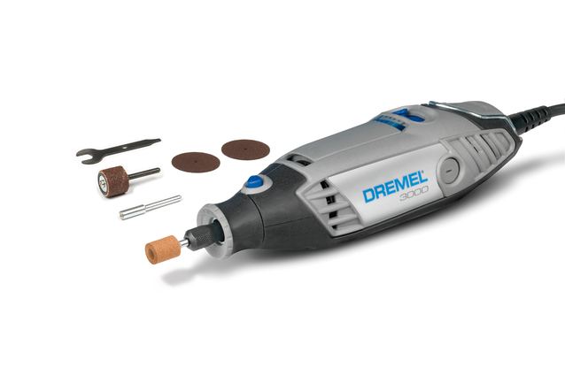 DREMEL 3000 El Motoru + 5 Parça Aksesuarlı / 130 Watt