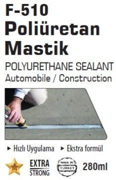 SGS Poliüretan Mastik 280 ML - 25 ADET
