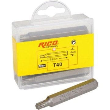 RİCO Torx Bits Uç H.10X30MM (OTO) 20 Adet