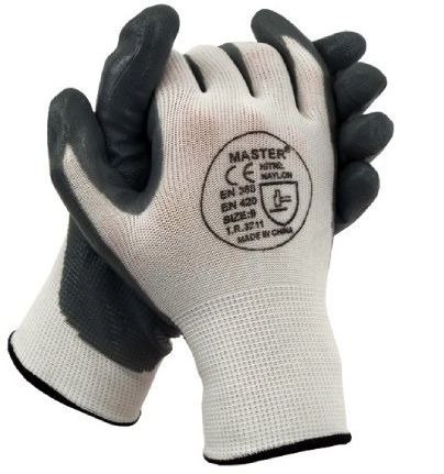 UGR Gri Nitril Naylon Eldiven 9'' - 300 Adet
