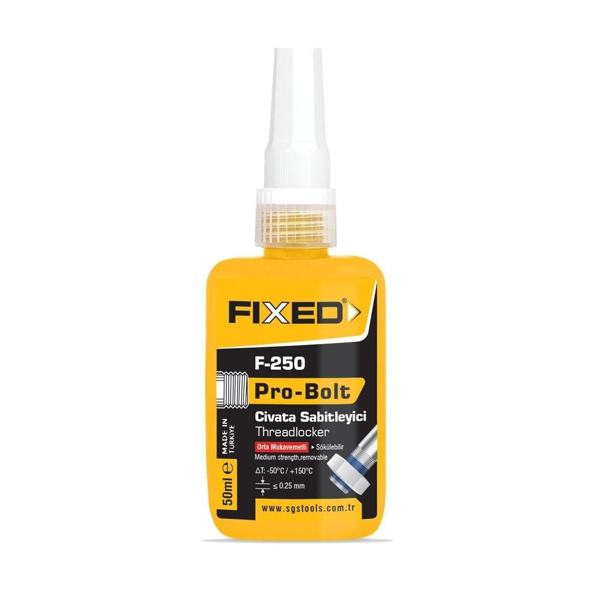 Fixed F250 - Civata Sabitleyici Orta Kuvvet 50 ML