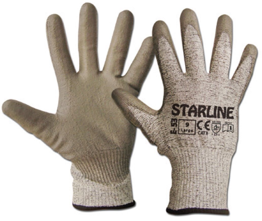 STARLİNE E-53 Kesilmez Pu Eldiven (120 Çift)