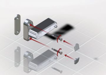 HIRSIZ SAVAR ASL-04  Kapı Alarm Kilidi 110 Desibel