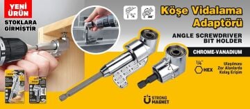 SGS3891 - Uzun 1/4 Köşe Vidalama Adaptörü